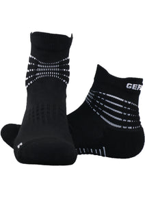 3D Multi-Performance Cushioned Running Socks with Anti-Odor-Blister Moisture Wicking Germanium Fiber for Men & Women 1 Pair