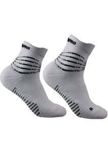 3D Multi-Performance Cushioned Running Socks with Anti-Odor-Blister Moisture Wicking Germanium Fiber for Men & Women 1 Pair