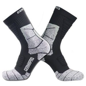 Men's Hiking Socks Work Boot Socks w/Anti-Odor-Blister Moisture Wicking Germanium & Coolmax All Season