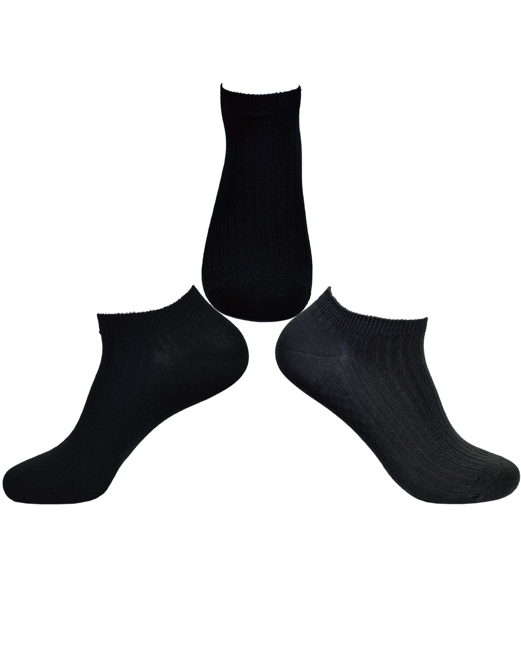 Anti Bacterial-Odor-Moisture Wicking Unisex Low Cut Socks with Germanium Infused Fiber 4 Pairs