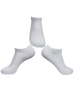 Anti Bacterial-Odor-Moisture Wicking Unisex Low Cut Socks with Germanium Infused Fiber 4 Pairs