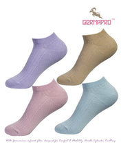 Load image into Gallery viewer, Women&#39;s Anti Bacterial-Odor-Moisture Wicking Low Cut Socks with Germanium Infused Fiber