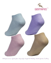 Load image into Gallery viewer, Women&#39;s Anti Bacterial-Odor-Moisture Wicking Low Cut Socks with Germanium Infused Fiber