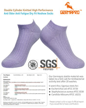 Load image into Gallery viewer, Women&#39;s Anti Bacterial-Odor-Moisture Wicking Low Cut Socks with Germanium Infused Fiber