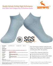 Load image into Gallery viewer, Women&#39;s Anti Bacterial-Odor-Moisture Wicking Low Cut Socks with Germanium Infused Fiber