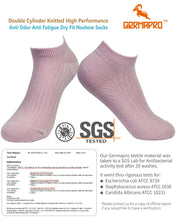 Load image into Gallery viewer, Women&#39;s Anti Bacterial-Odor-Moisture Wicking Low Cut Socks with Germanium Infused Fiber