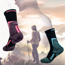 Load image into Gallery viewer, Women&#39;s Hiking Socks Boot Socks w/Anti-Odor-Blister Moisture Wicking Germanium &amp; Coolmax All Season 1/2 Pairs